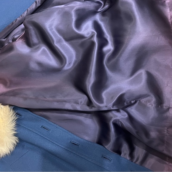 Vintage Country Pacer Pea Coat with Faux Fur - Picture 3 of 5